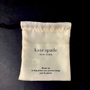 Kate Spade jewelry dust bag
